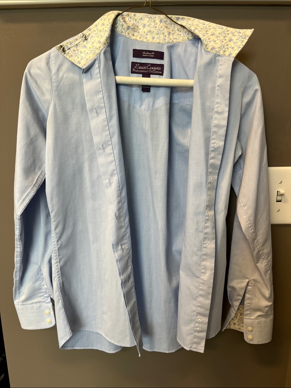 Classic Light Blue Show Shirt